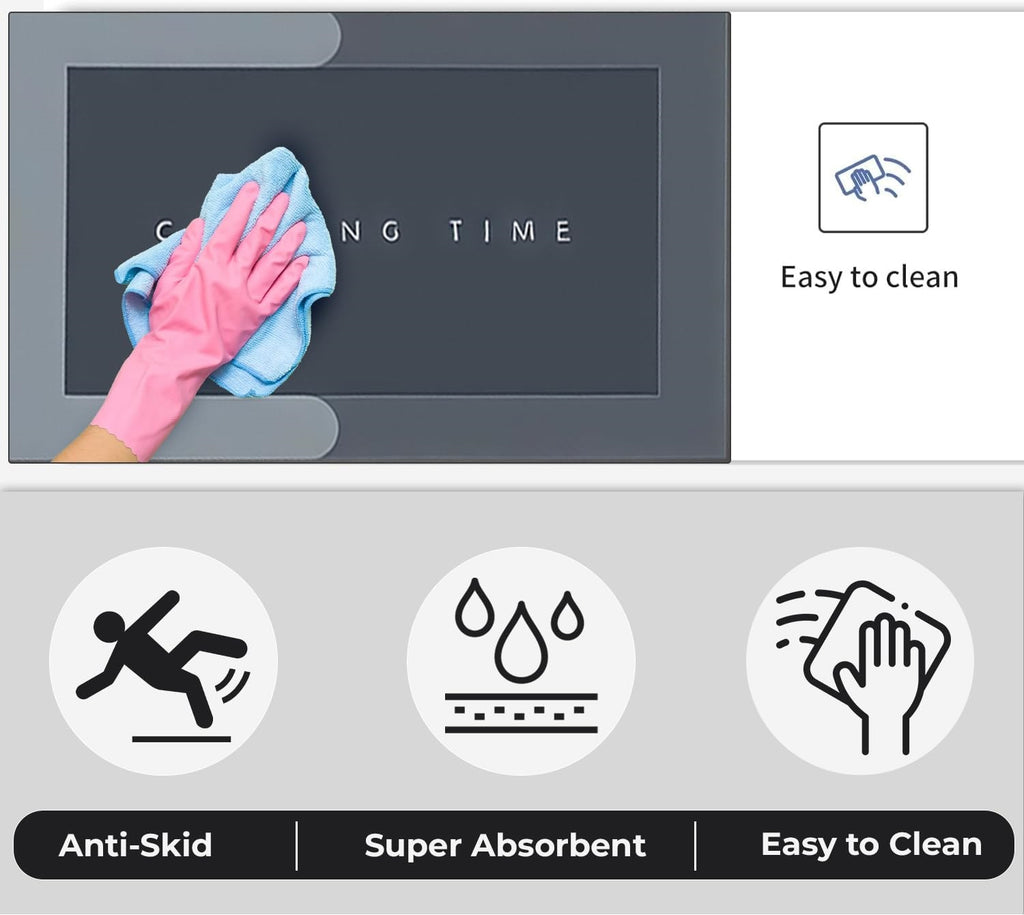 2 Pcs Kitchen Mats Set