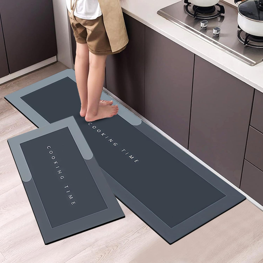 2 Pcs Kitchen Mats Set