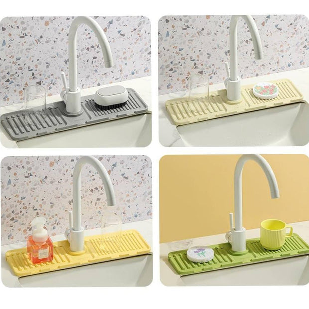 drying™ Faucet Splash Guard & Drainage Mat