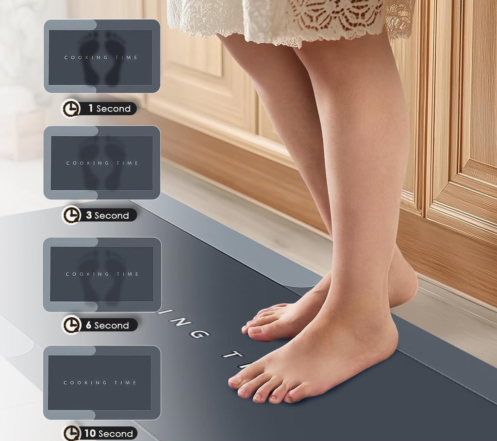 2 Pcs Kitchen Mats Set