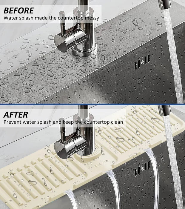 drying™ Faucet Splash Guard & Drainage Mat